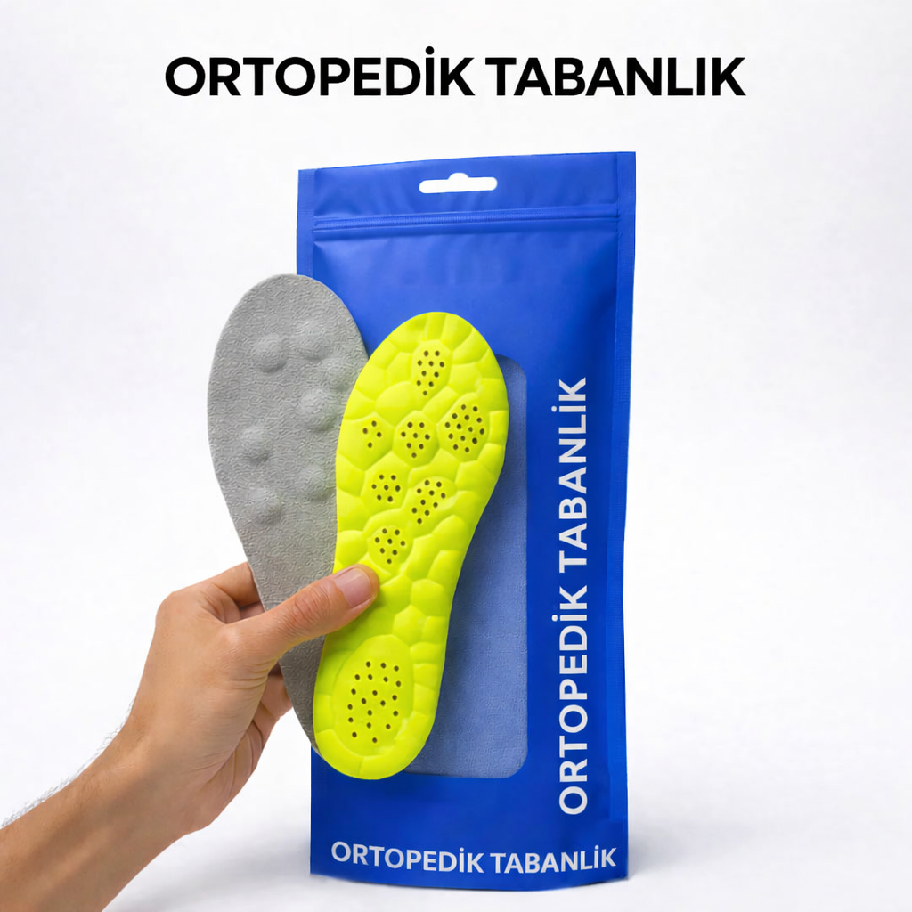 ORTOPEDİK TABANLIK Ağrısız, Daha Uzun Süre Hareket Edin