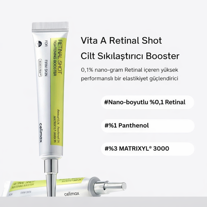 Vita-A Sıkılaştırıcı Güç Seti (Serum + Güçlendirici)