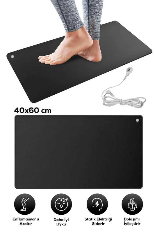 Topraklama Matı – Antistatik Uyku Pedi | Stres Azaltıcı & Enerji Dengeleyici