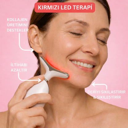 7’si 1 Arada LED Yüz Şekillendirici