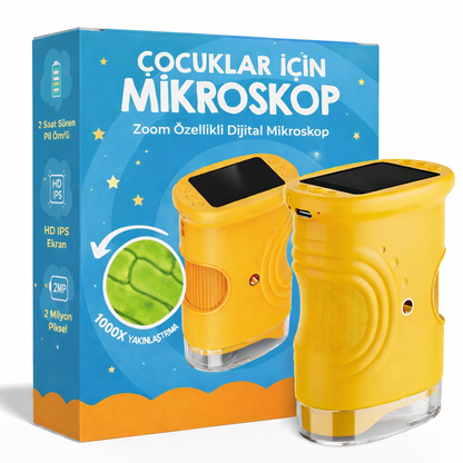 Macera Mikroskobu – Merak Eden Çocuklar İçin Tasarlandı