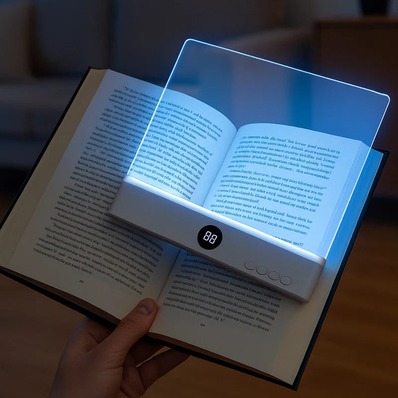 Sessiz Okurların Rüya Işığı – Kitap LED Lambası