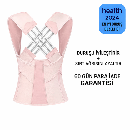 Dik Duruş Korsesi – Kamburluk Önleyici Sırt ve Omuz Destekleyici Postür Korse (Kadın & Erkek)