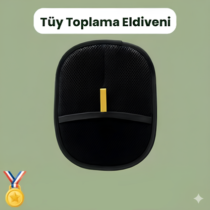 Çift Taraflı Anti-Tüy Eldiveni – Kedi/Köpek Tüylerini Kolayca Siler, Yeniden Kullanılabilir & Çevre Dostu