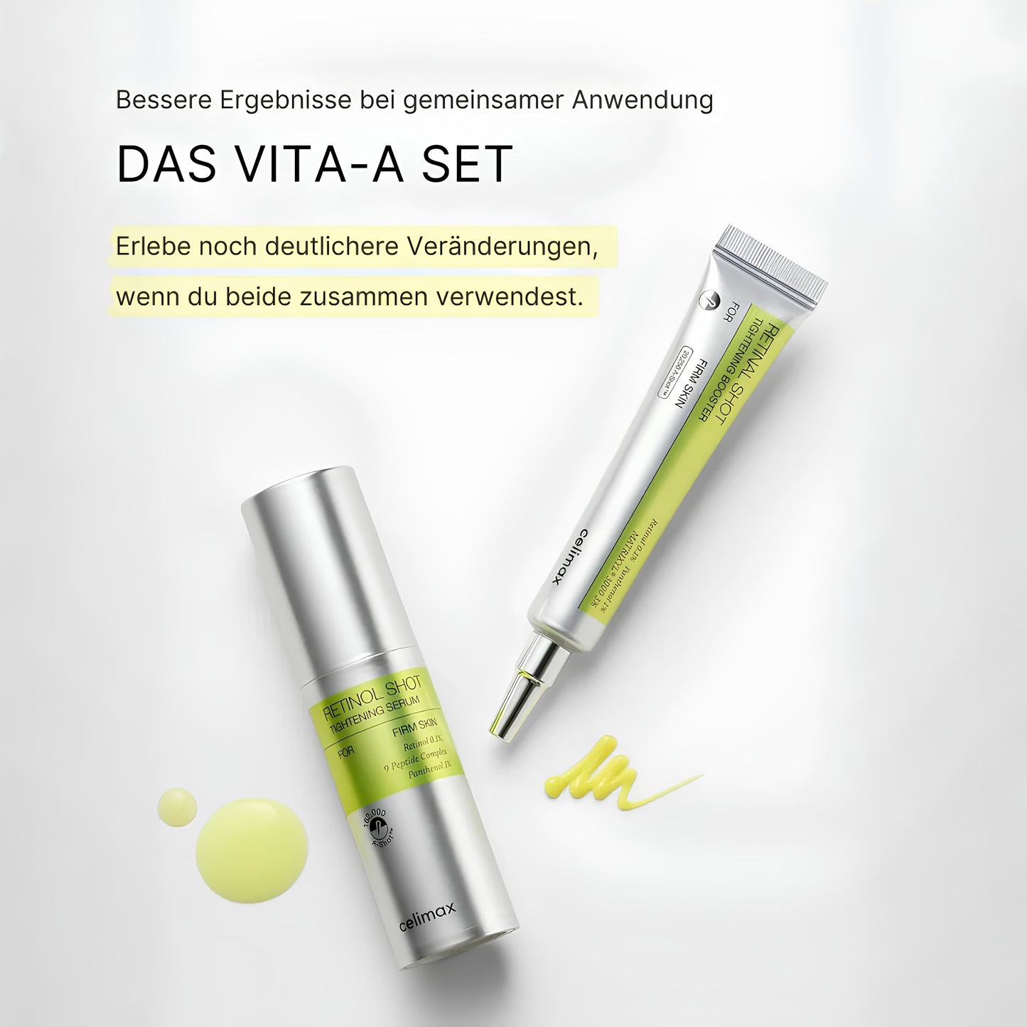 Vita-A Sıkılaştırıcı Güç Seti (Serum + Güçlendirici)