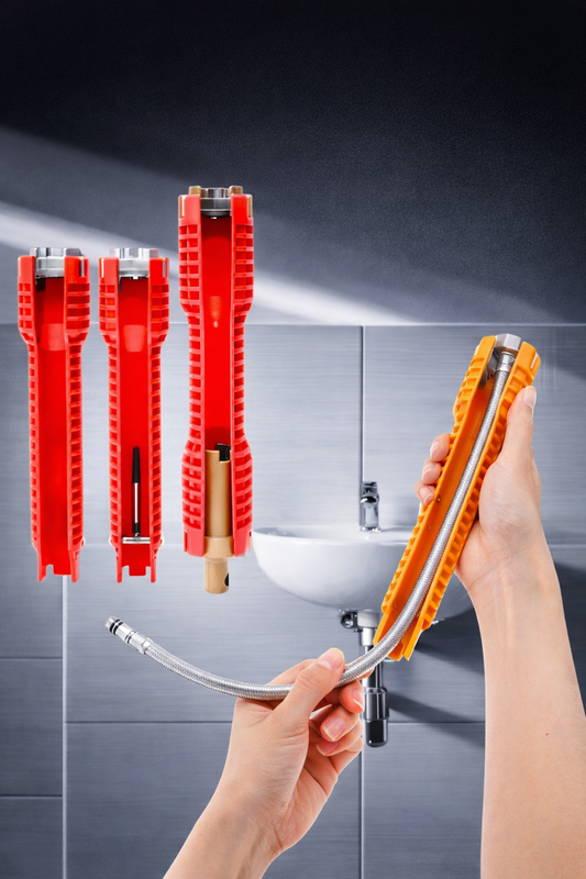 8-in-1 Çok Fonksiyonlu Lavabo Anahtarı