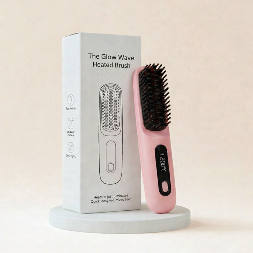 Kablosuz Isıtmalı Düzleştirici Fırça